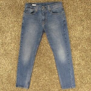 Levi's Jeans Men's 31x30 Medium Wash 502‎ Taper Fit Flex Denim